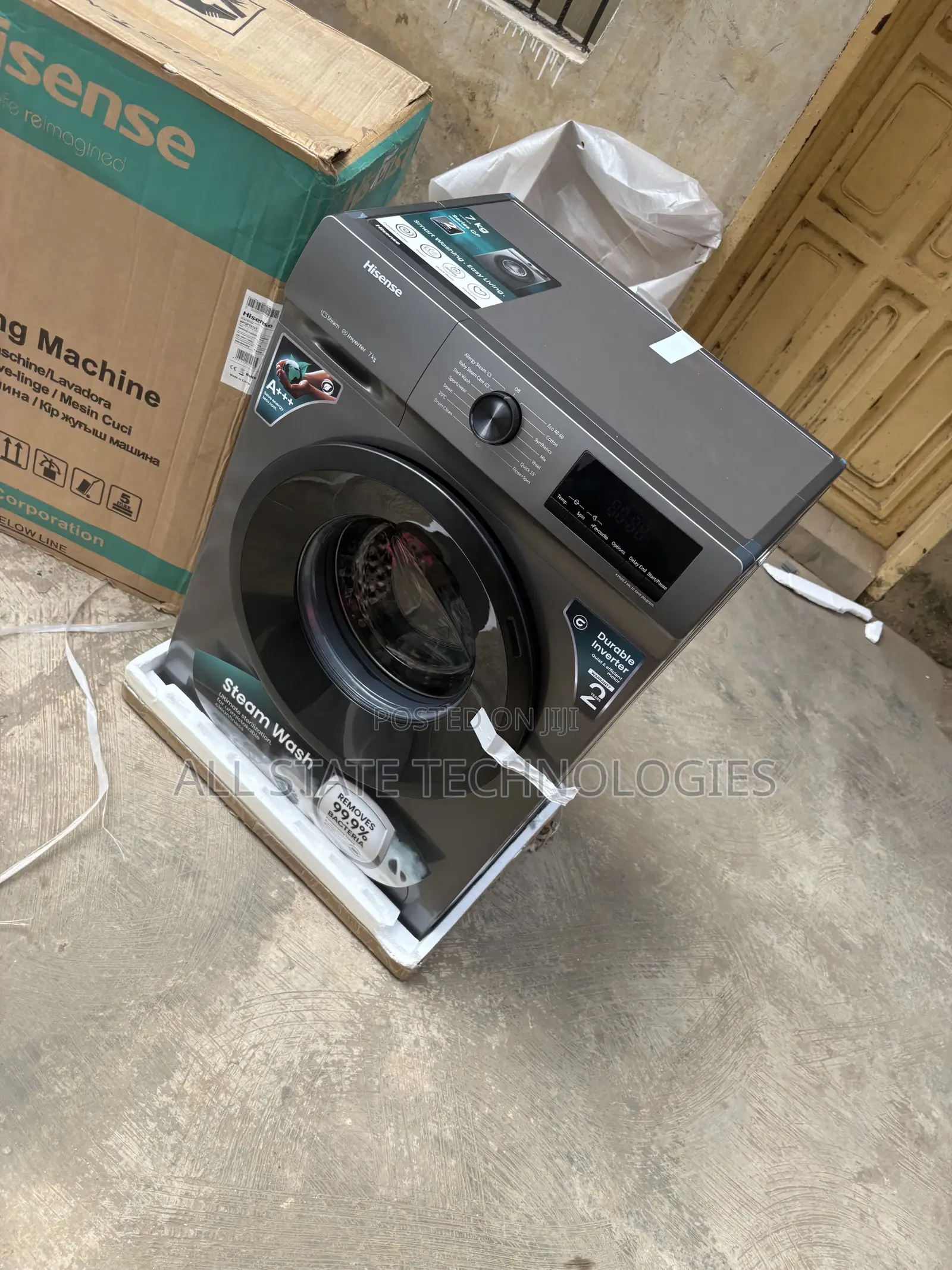 Hisense WFQP7012T Practical Home Washing Machine