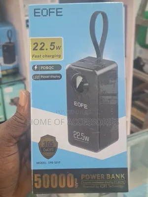 Eofe Power Bank 22.5w Fast Charging