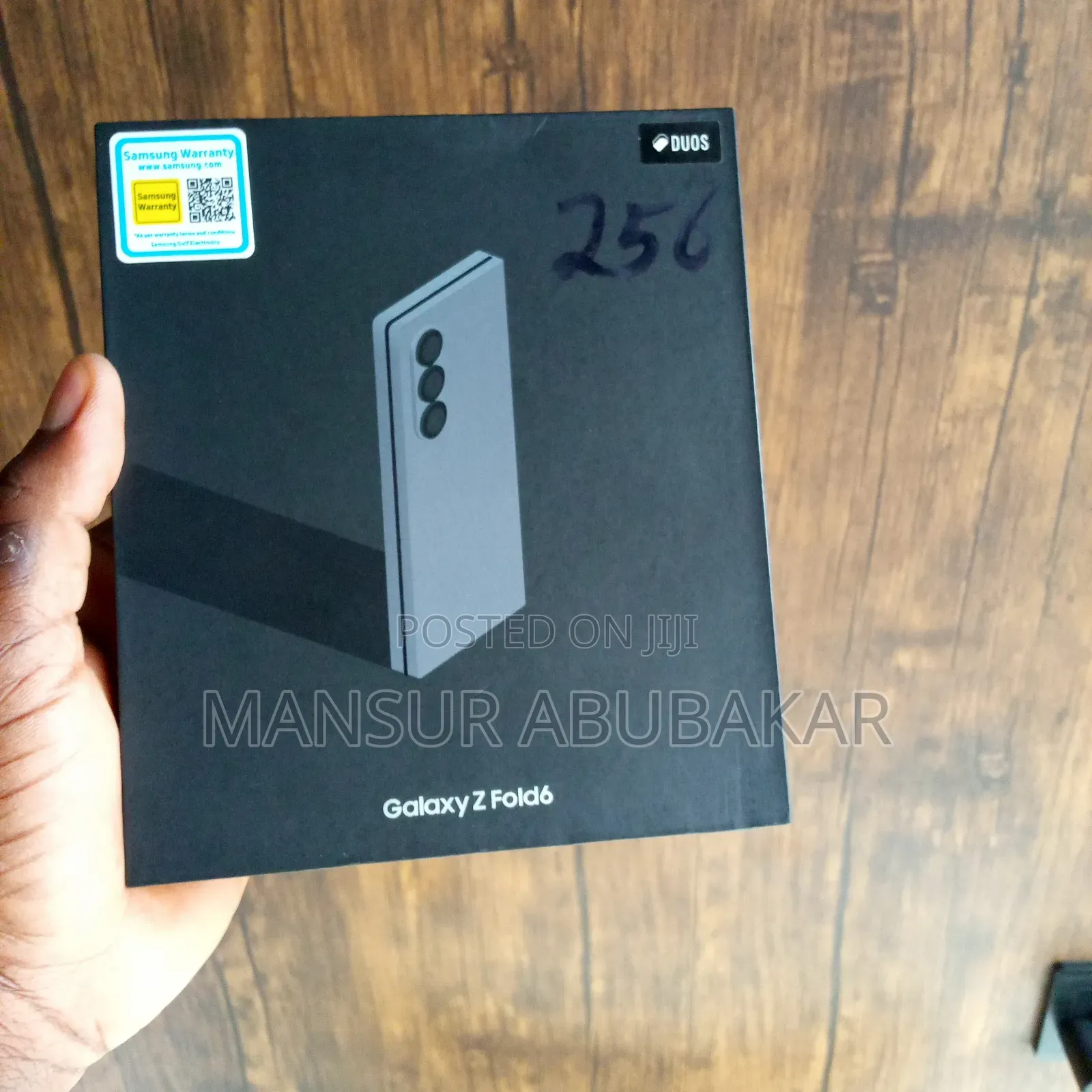 New Samsung Galaxy Z Fold6 256 GB Blue