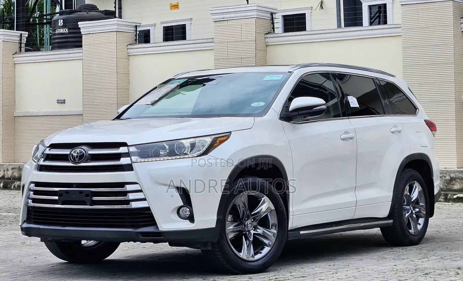 Toyota Highlander Limited Platinum 2019 White