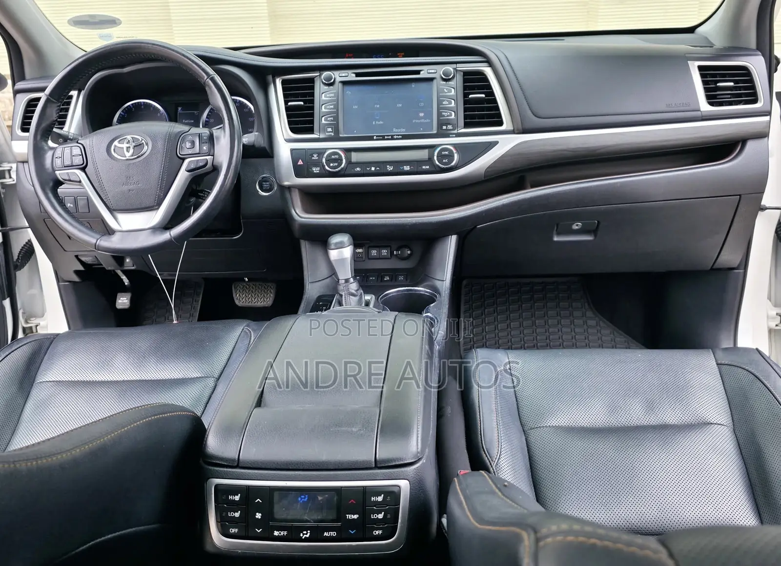 Toyota Highlander Limited Platinum 2019 White