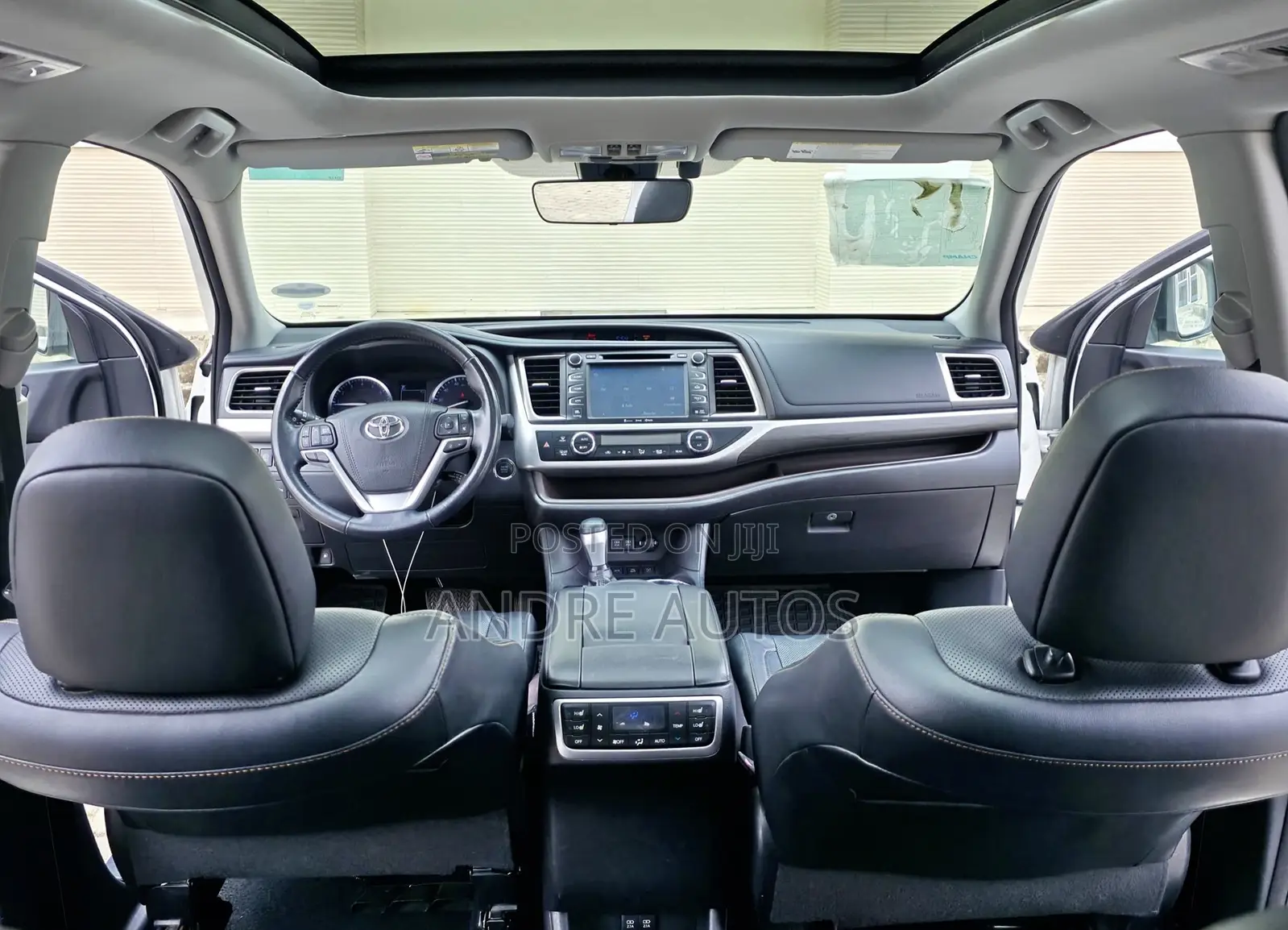Toyota Highlander Limited Platinum 2019 White