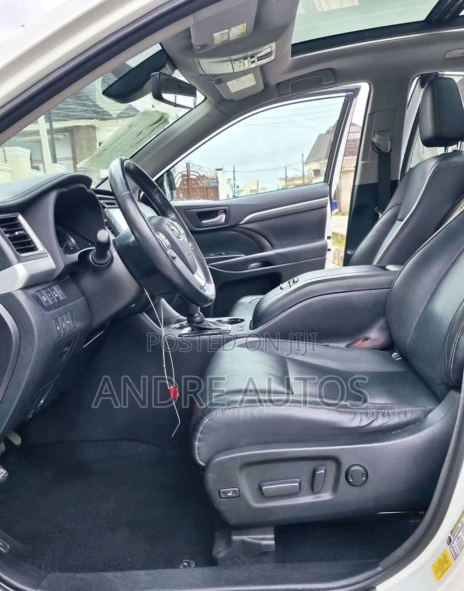 Toyota Highlander Limited Platinum 2019 White