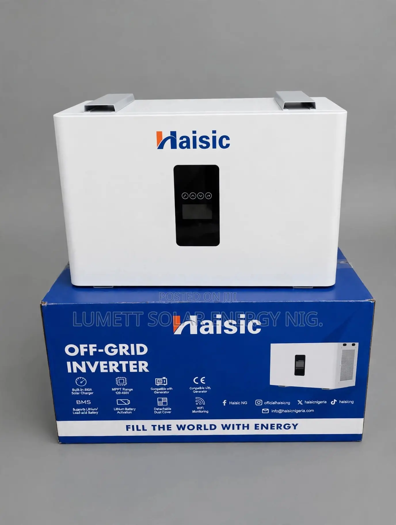 Haisic Complete Solar Installation Kit With 4kWh Storage