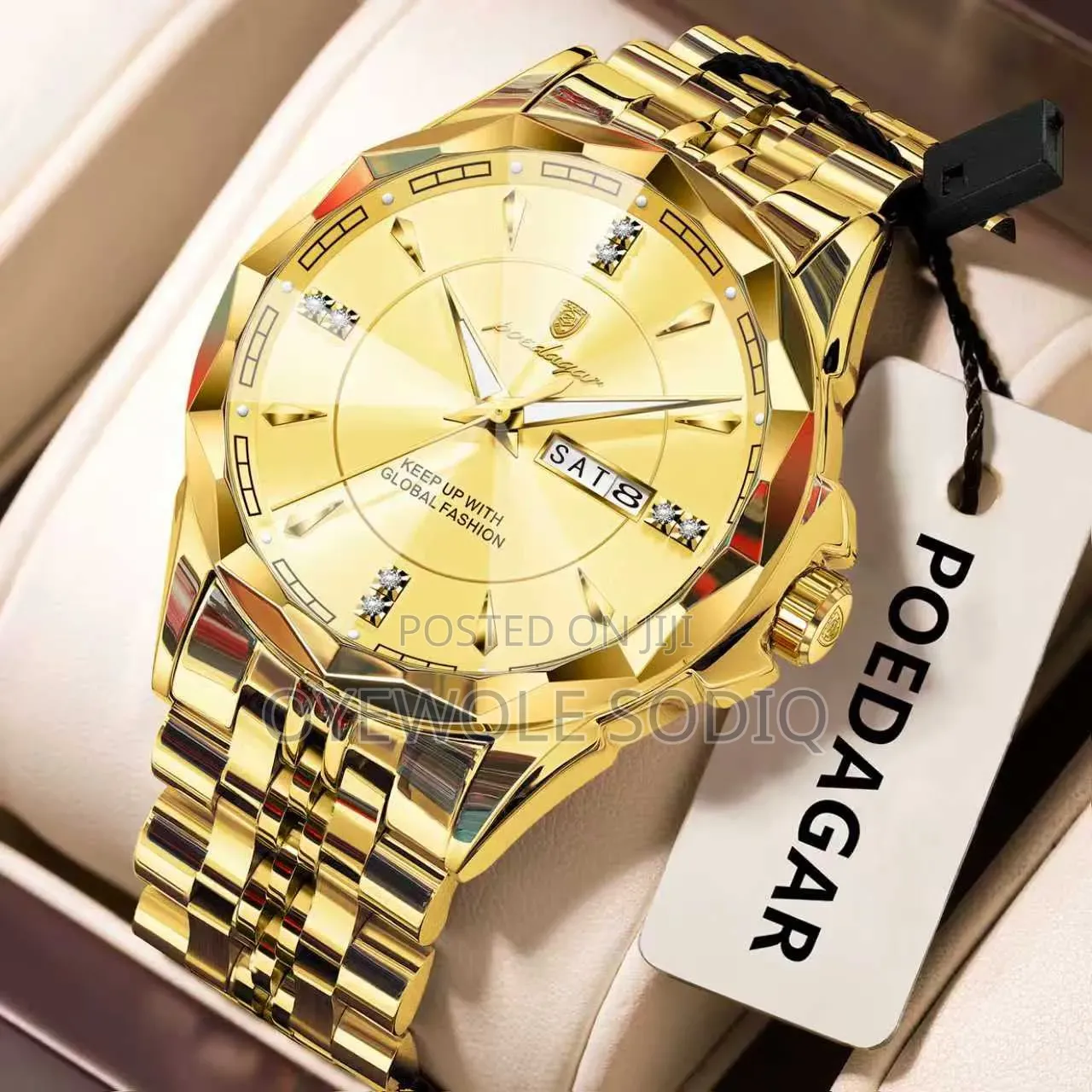 New POEDAGAR Wrist Watch