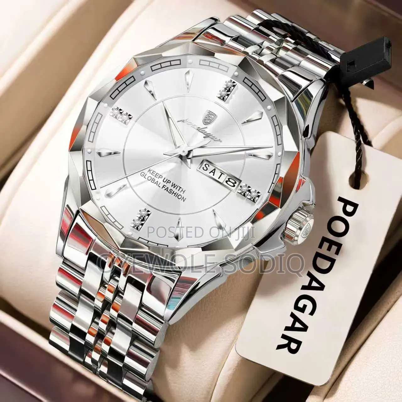 New POEDAGAR Wrist Watch