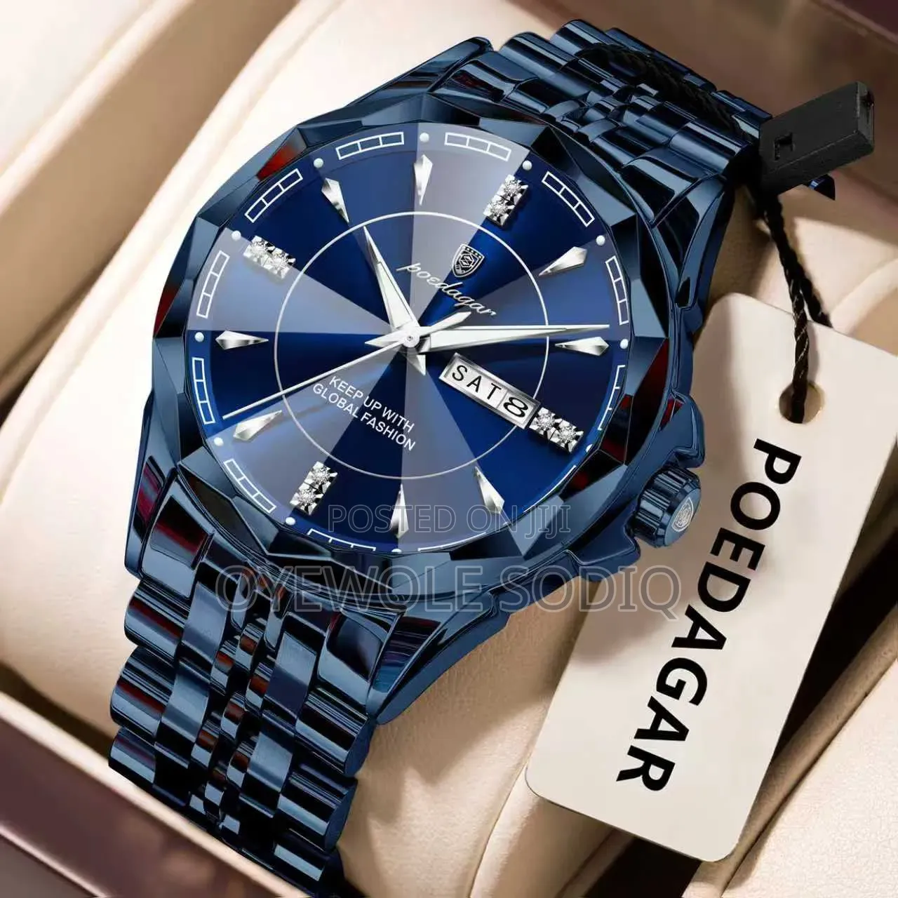 New POEDAGAR Wrist Watch