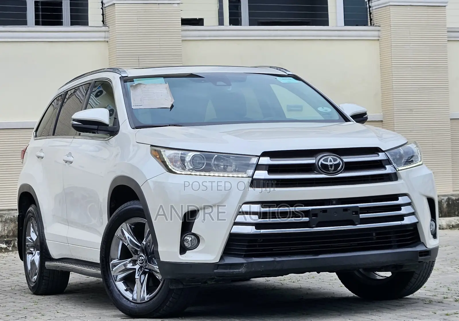 Toyota Highlander Limited Platinum 2019 White