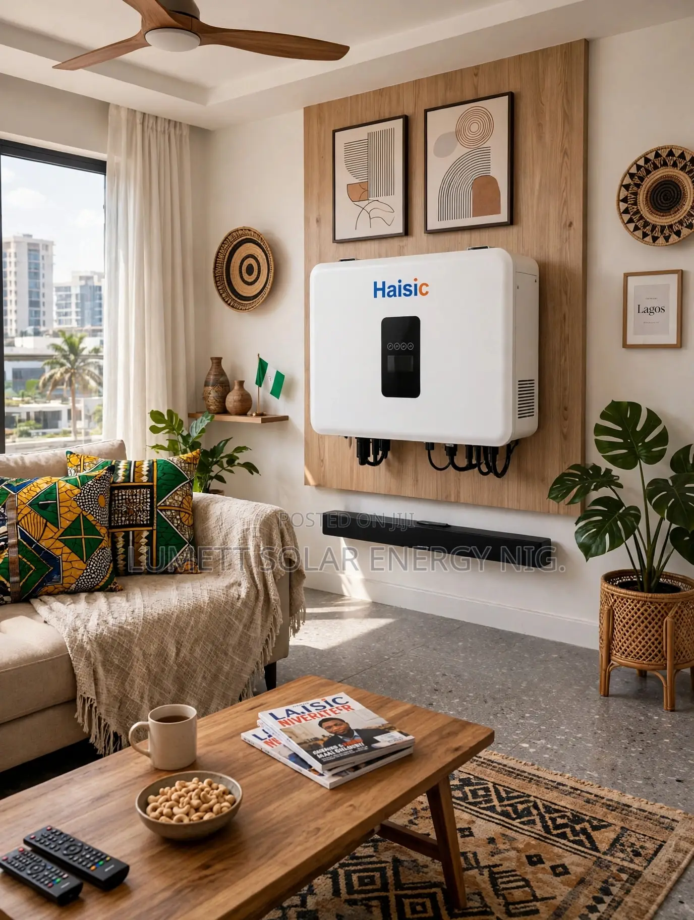 Haisic 4kWh Solar Battery Backup System