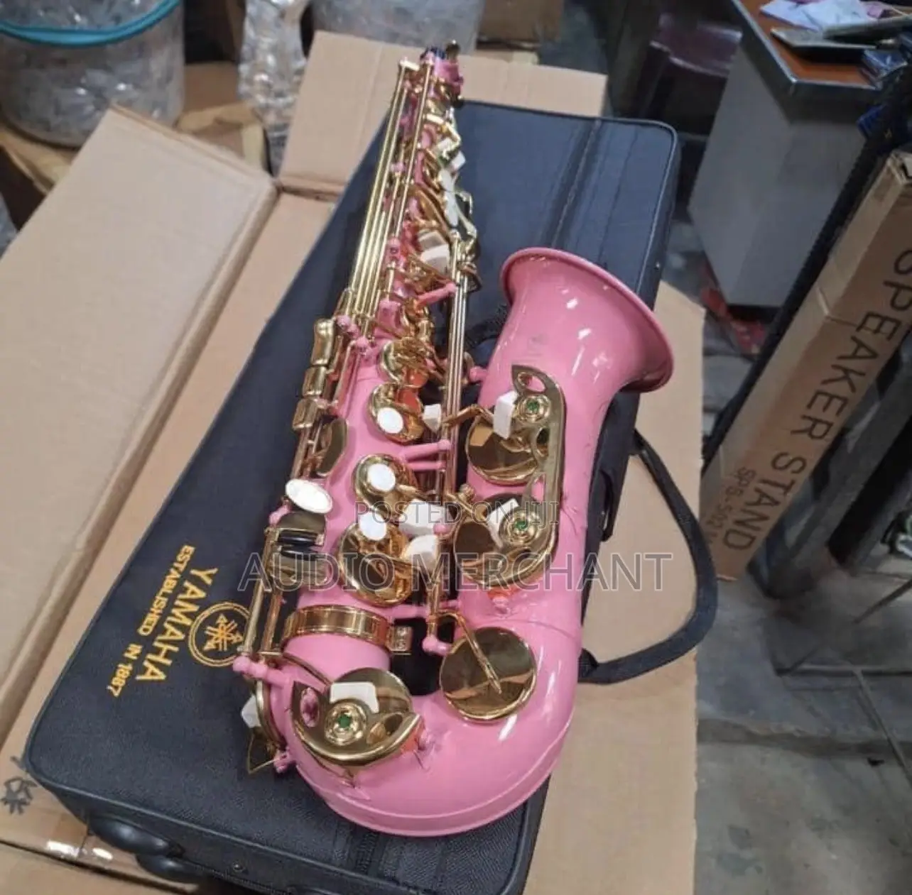 Pink Alto-Saxophone
