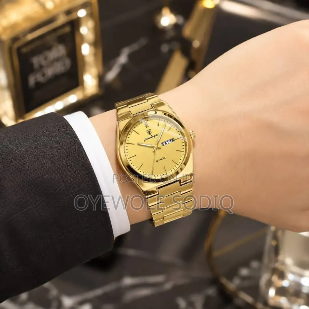 New POEDAGAR Wrist Watch