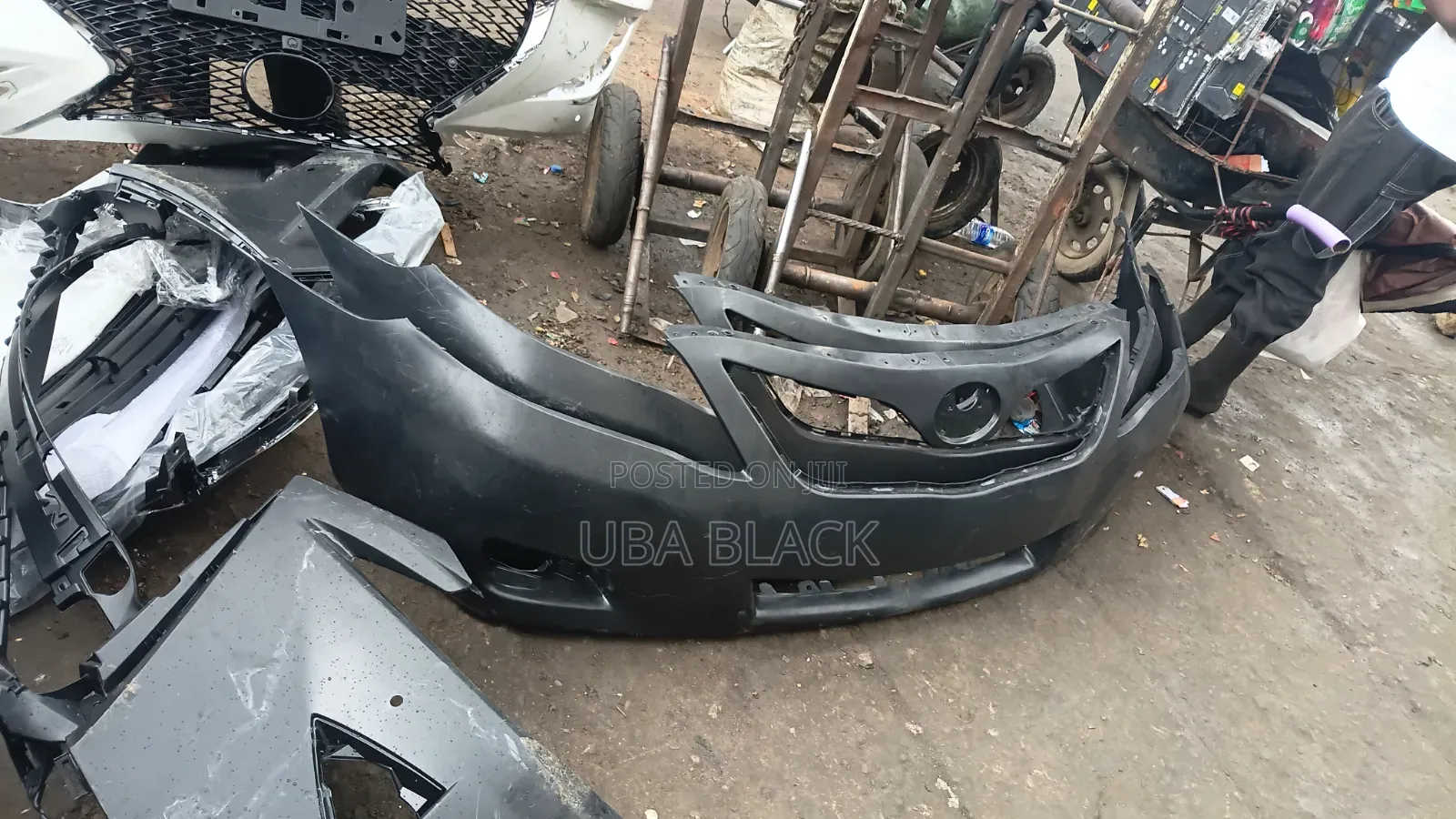 Empty Front Bumper Camry 2010