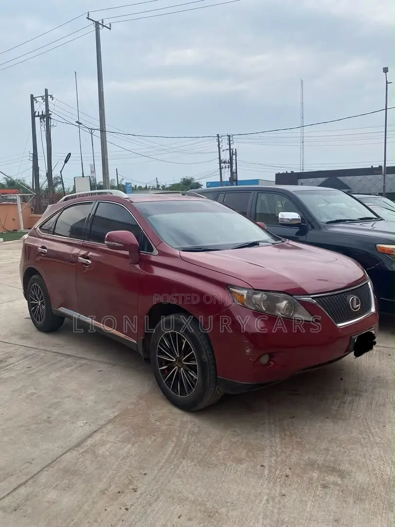 Lexus RX 2010 Red