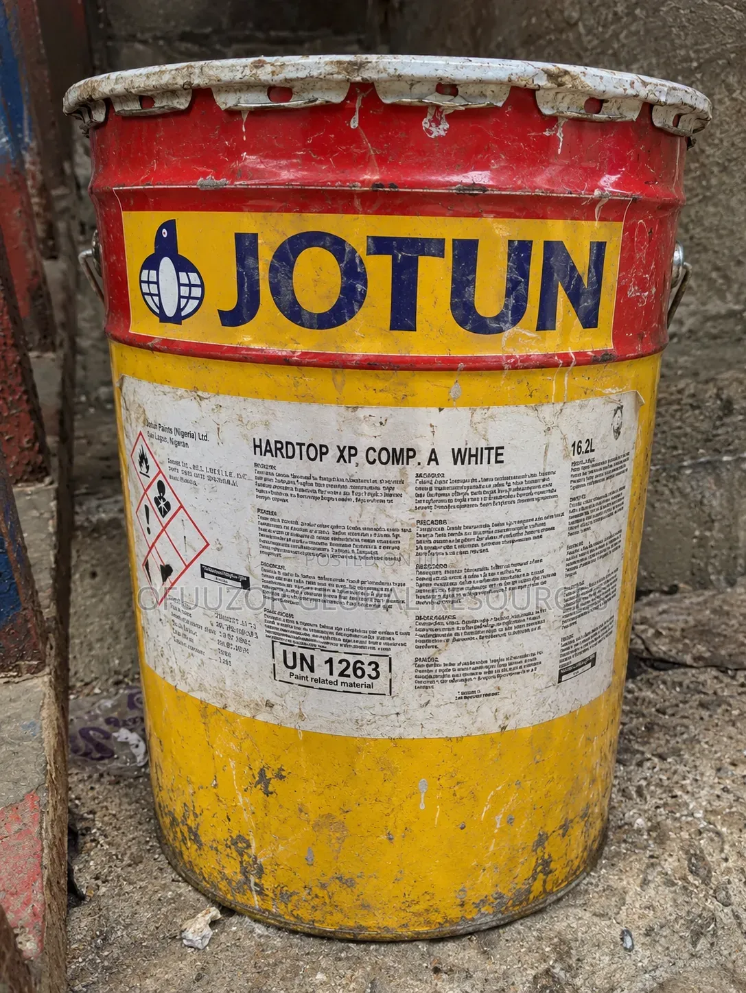 JOTUN Hardtop, Xp Comp White A&B Marine Paint