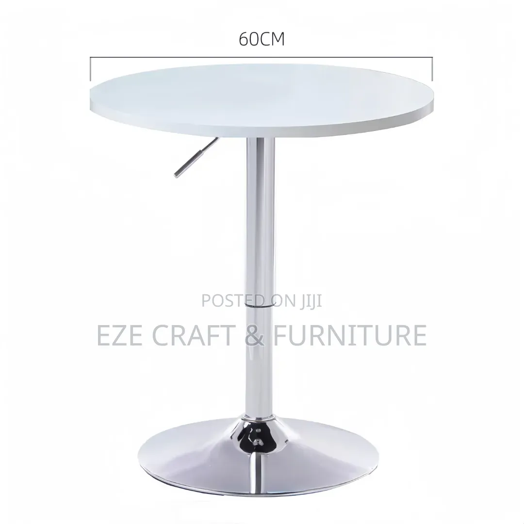 Height Adjustable Bar Table