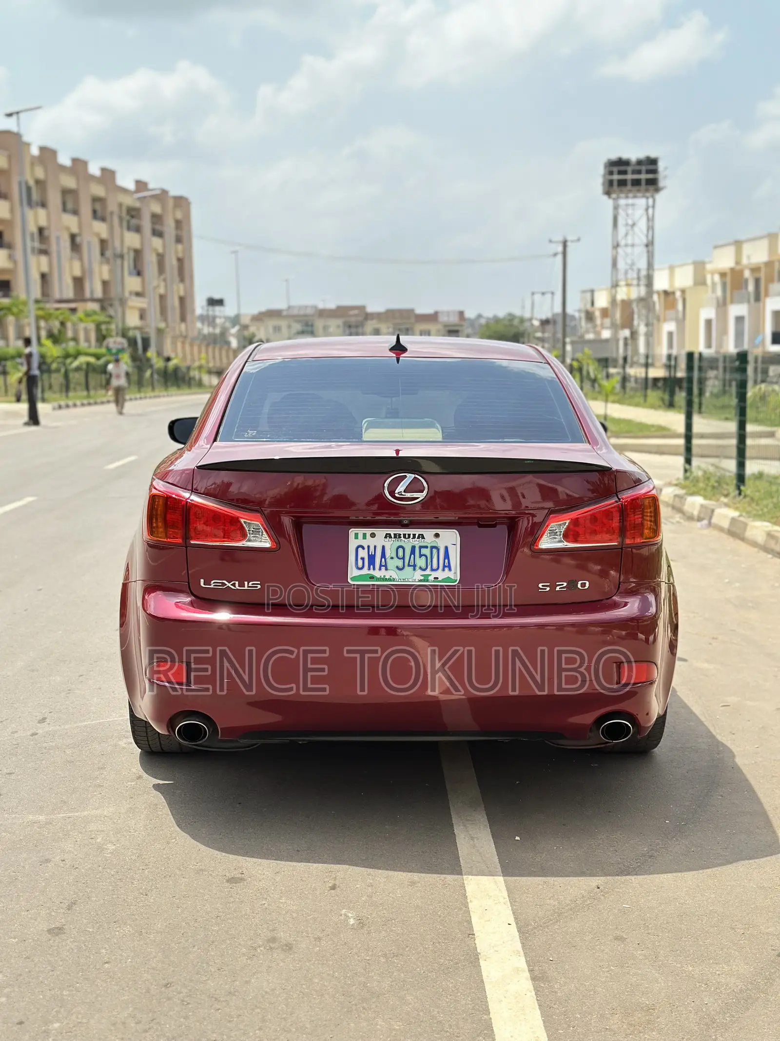 Lexus IS 250 Automatic 2010 Red