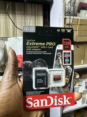Sandisk 128GB Extreme Pro Memory Card 200mbps