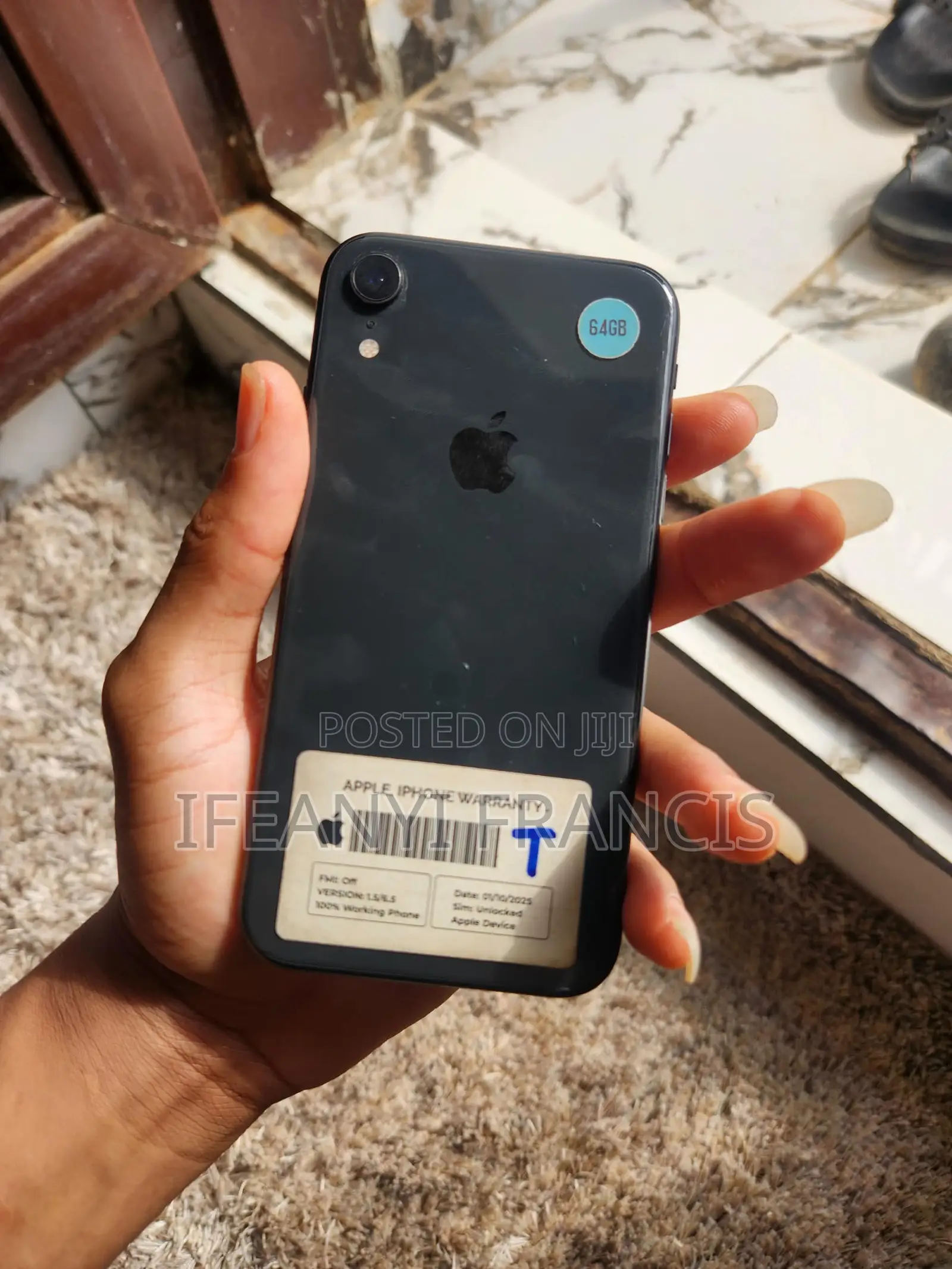 Apple iPhone XR 64 GB Black
