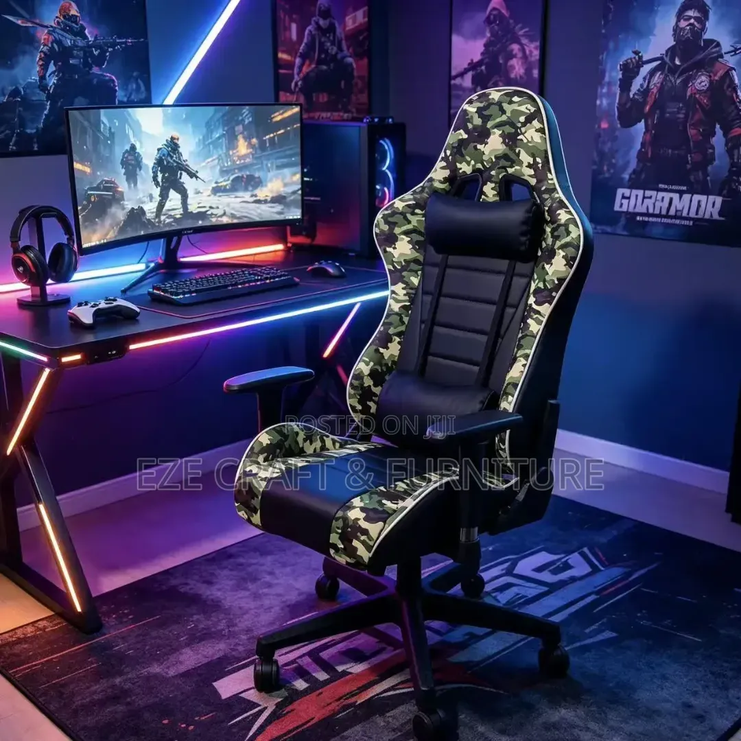 Camo Furgle Streamers Chair