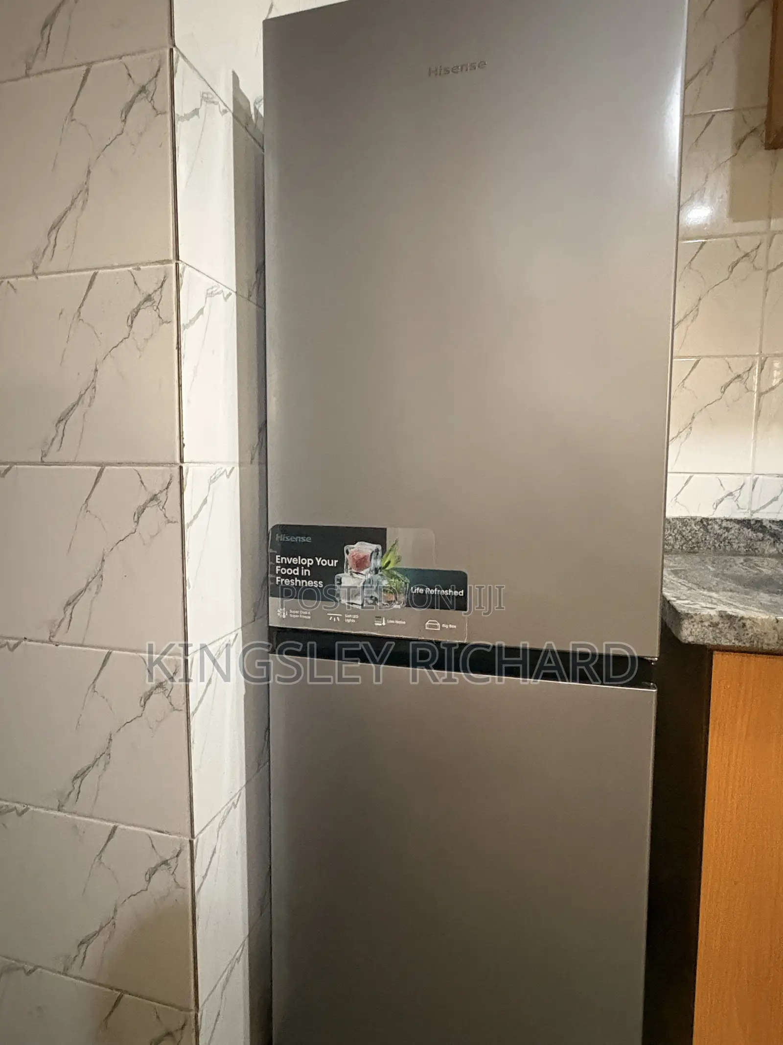 Hisense Refrigerator 225 Liters One Year Used