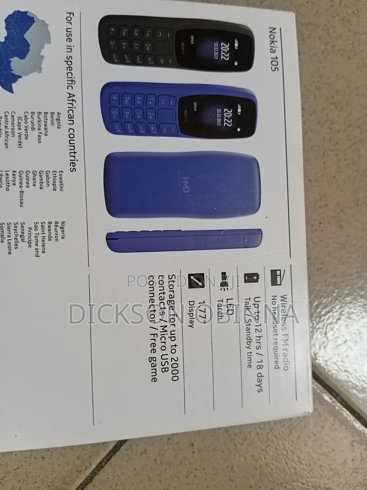 Nokia 105 Black