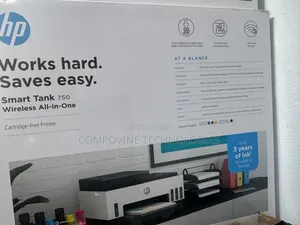 Brand New HP Smart Tank 750 All-in-One Printer (6UU47A)