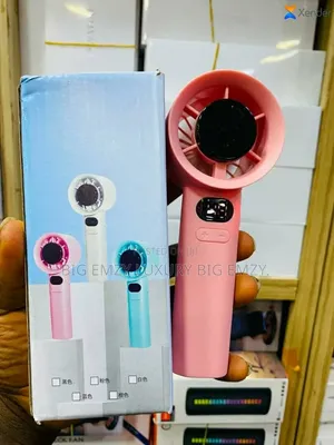 Rechargeable Mini Turbo Handheld Fan.