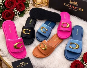Women's Luxury Coach Slippers