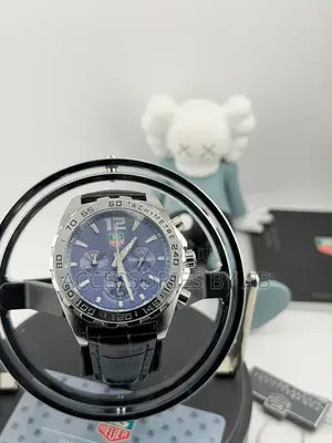Tag Chronographleather Watch