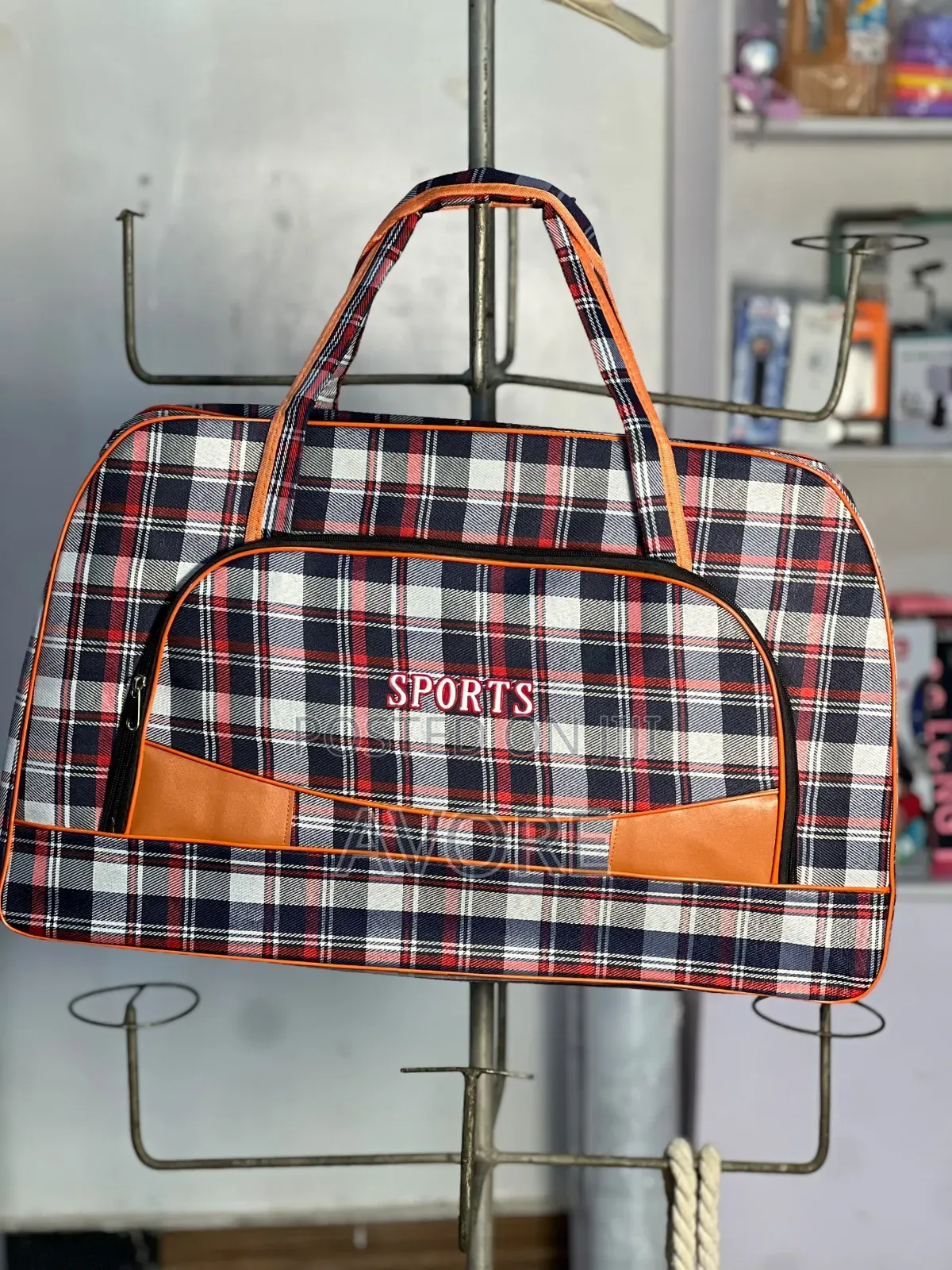 Sports Stripes Duffel Bag