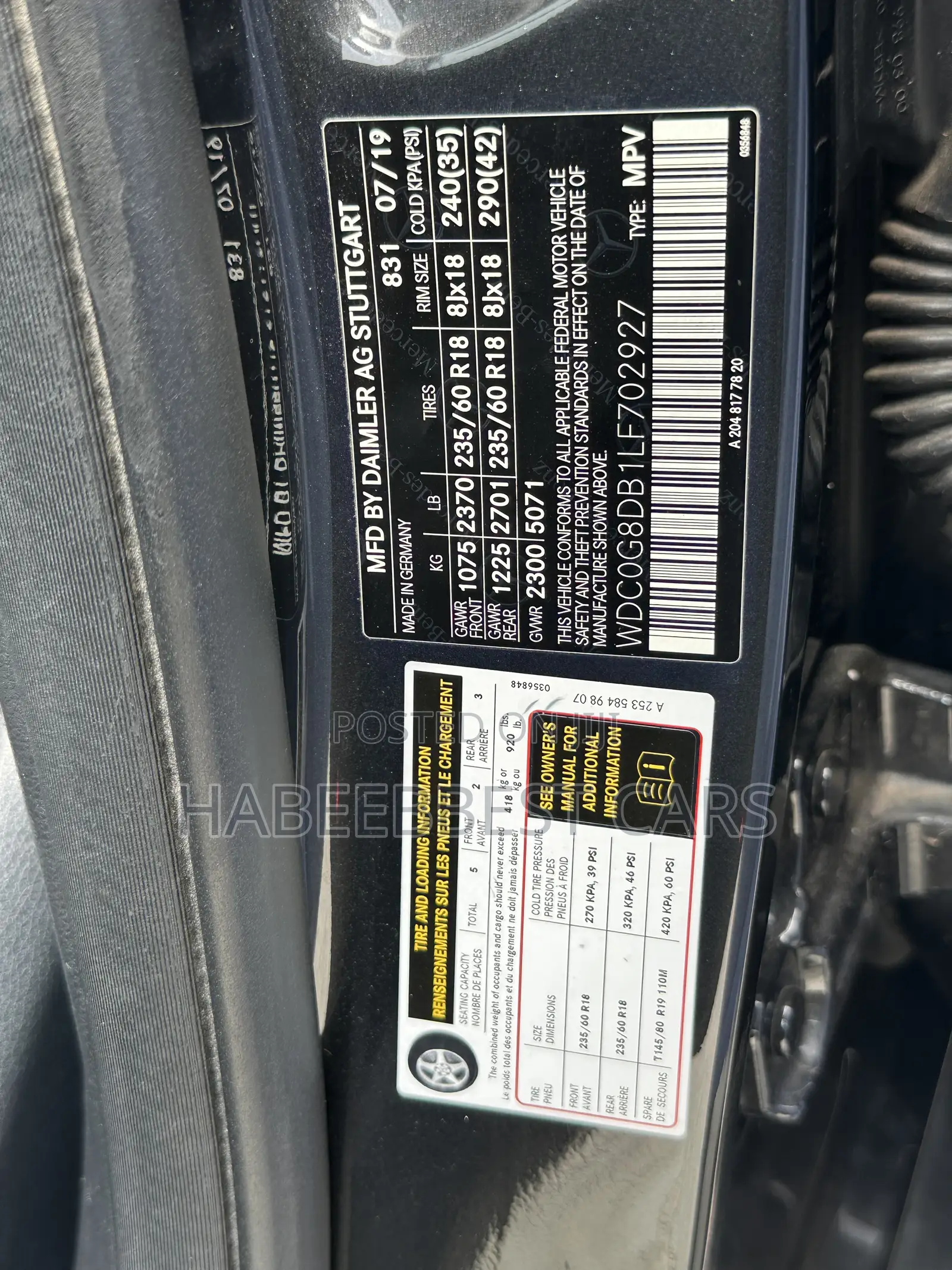 Mercedes-Benz GLC-Class 2020 Black