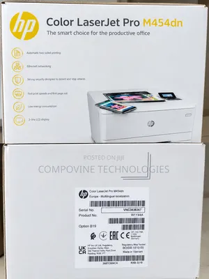 Brand New HP Colour LaserJet Pro M454dn Printer (W1Y44A)