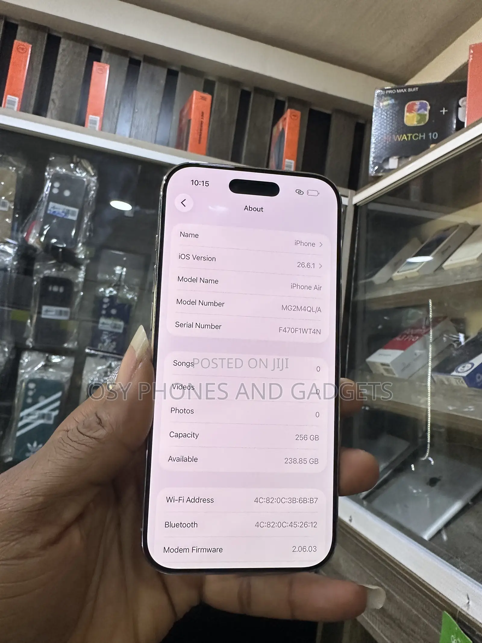 Apple iPhone Air 256 GB White
