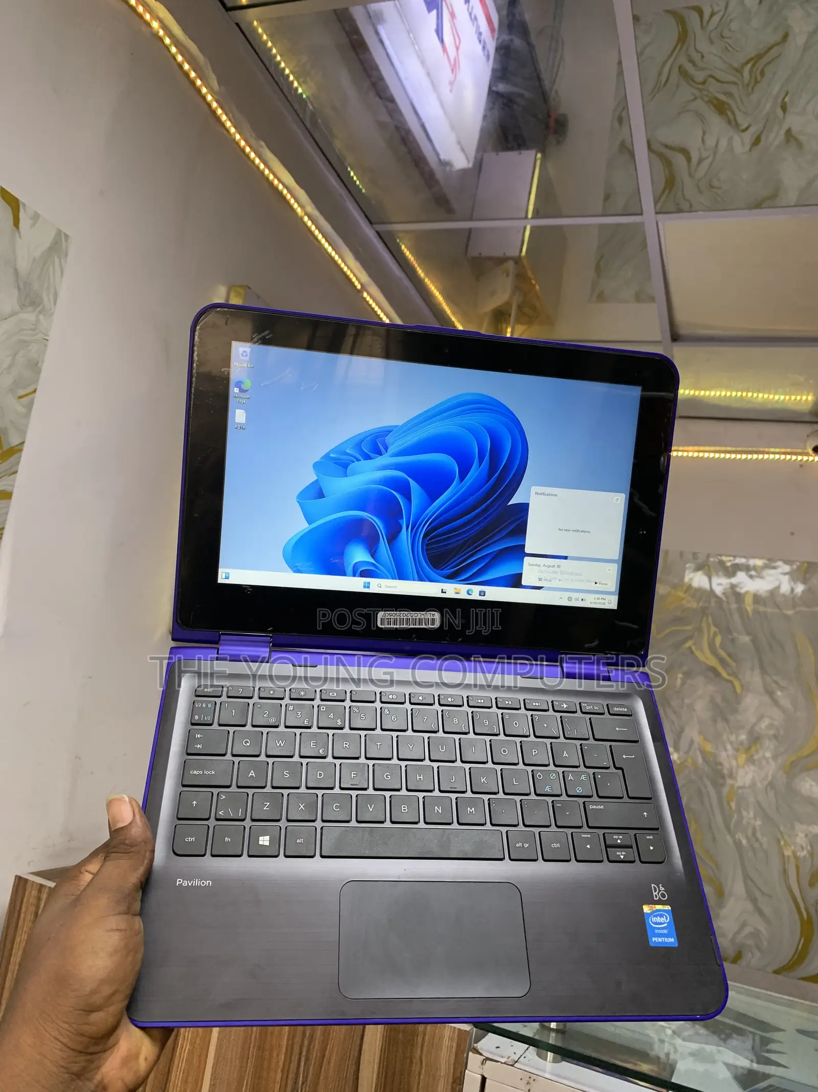 Laptop HP Pavilion x360 4GB Intel Pentium SSD 128GB
