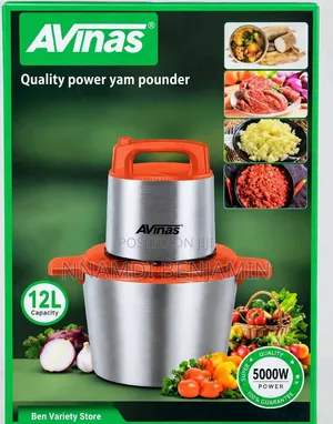 Avinas Yam Pounder 5000W 12L Yam Pounder