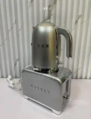Uakeem Quality 2 Slice Pop-Up Toaster & 2L Electric Water Kettle