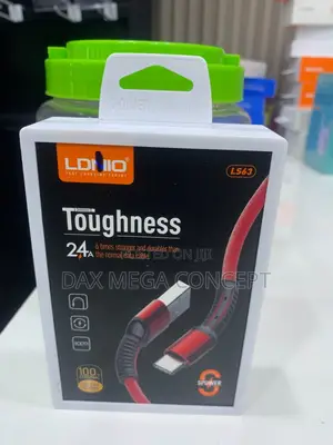 LDNIO Toughness 2.4A USB Type-C Ultra Fast Charging 1M Data Cable