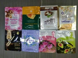Moisturizing Facial Mask Flower and Fruit Extracts 5pieces
