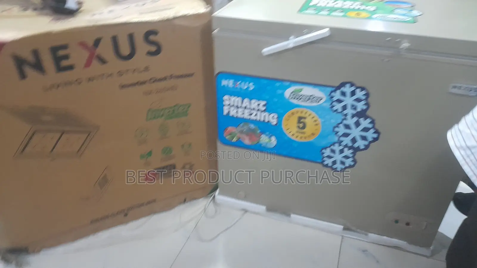 Nexus NX-265HEI Inverter Chest Freezer - Maximum Space Efficiency