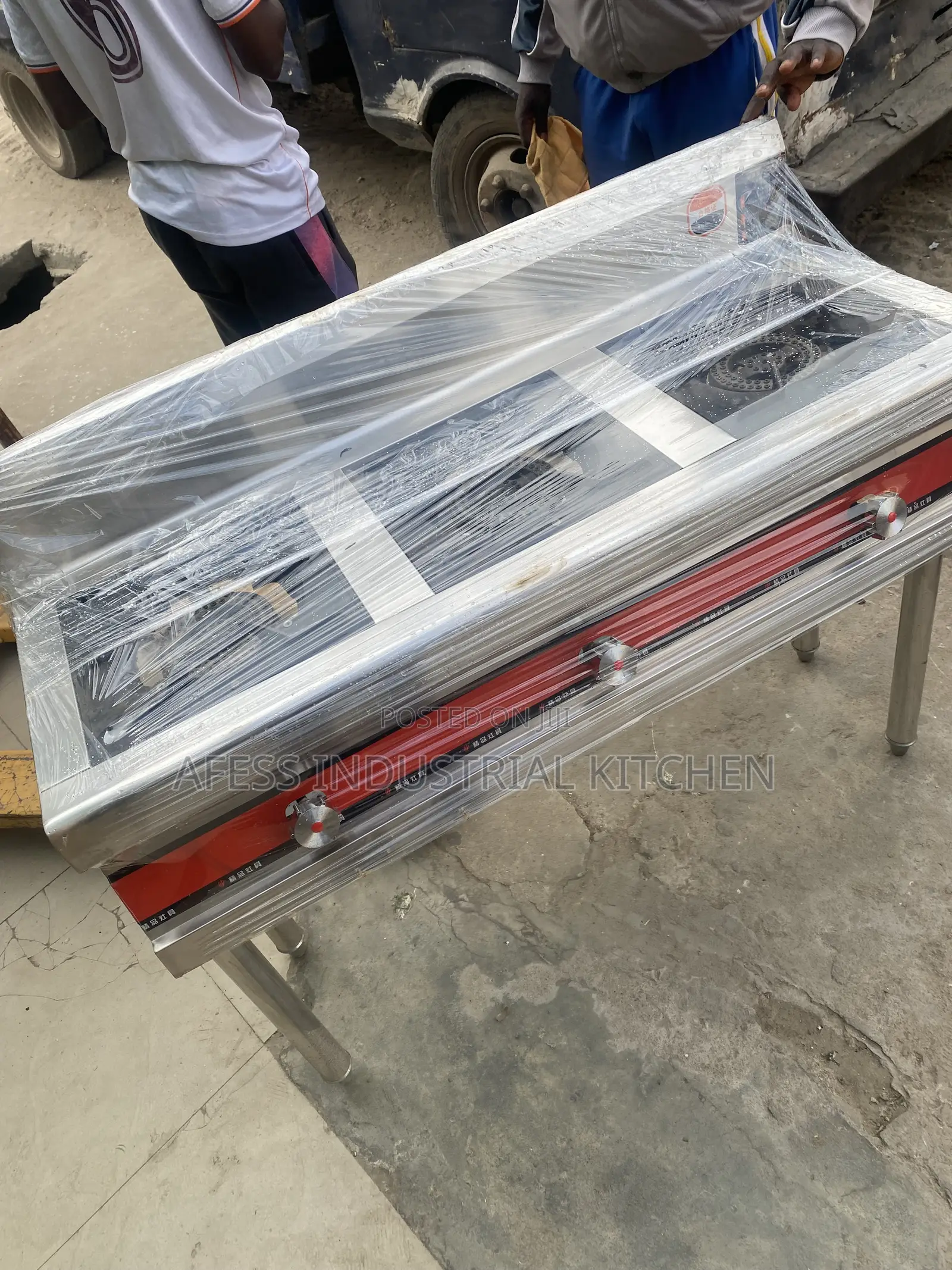 Industrial 3 Burner Gas-Cooker
