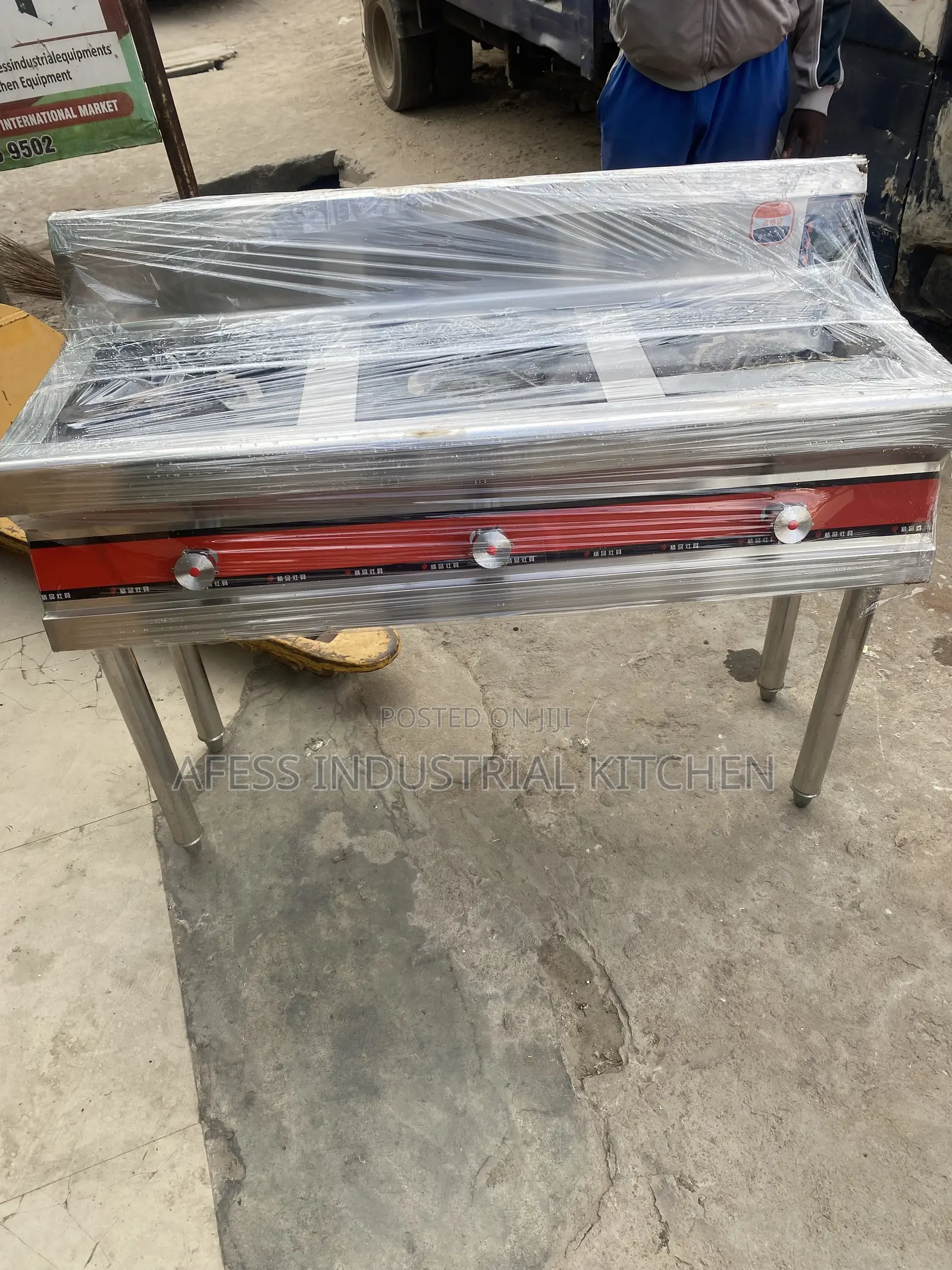 Industrial 3 Burner Gas-Cooker