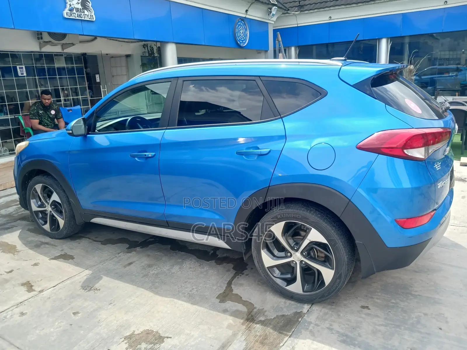 Hyundai Tucson 2017 Blue