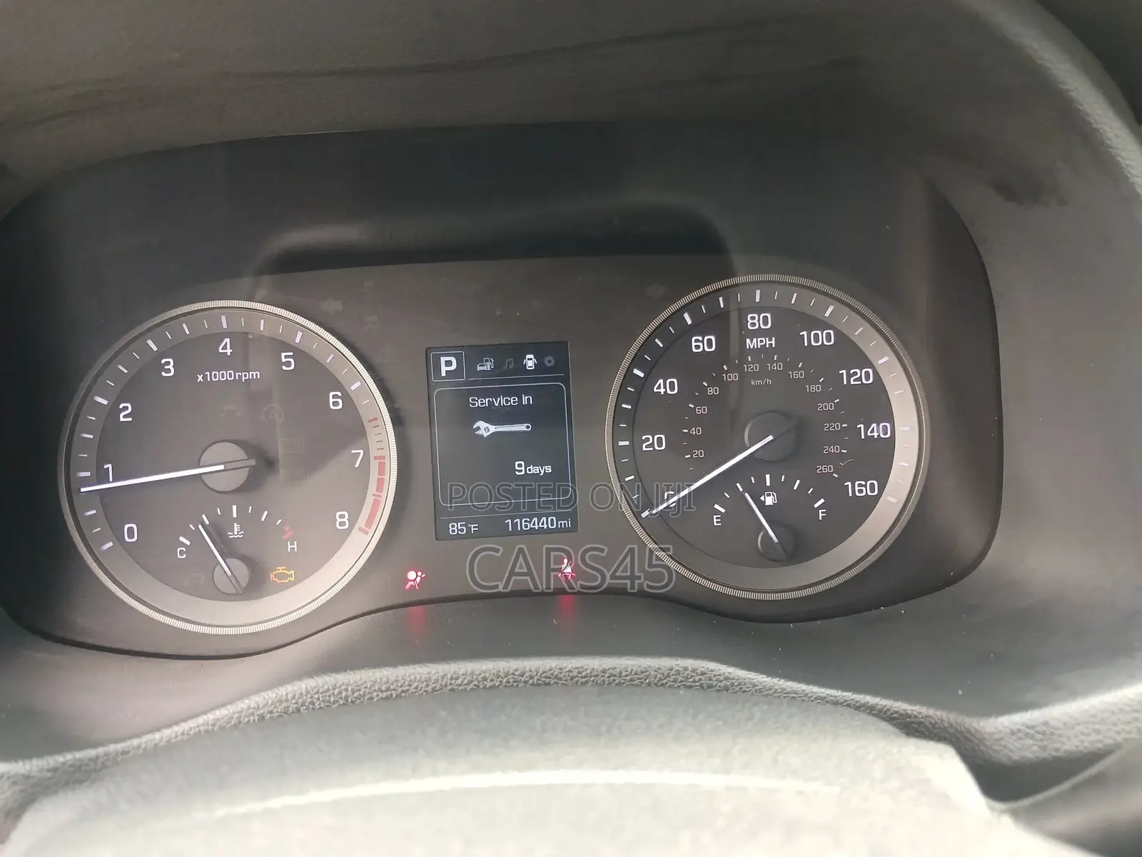 Hyundai Tucson 2017 Blue