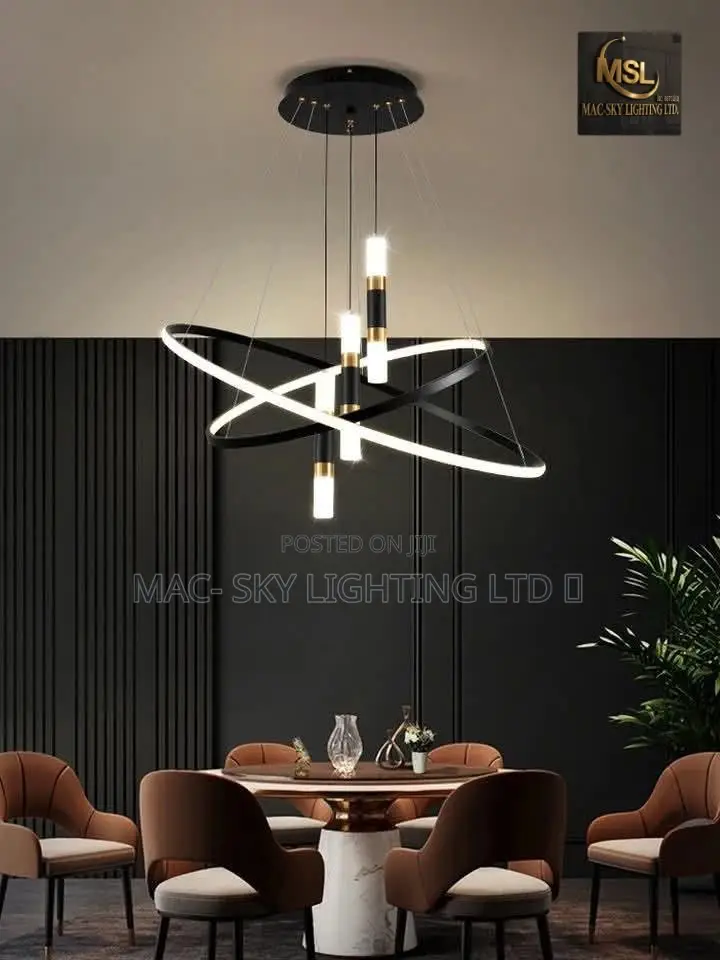 Led Droping Chandelier Light