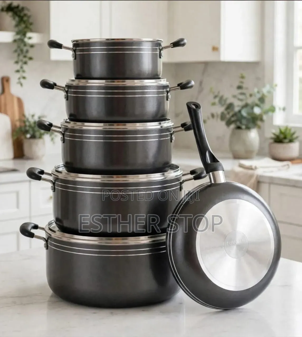 Nonstick Cookware With Frying Pan