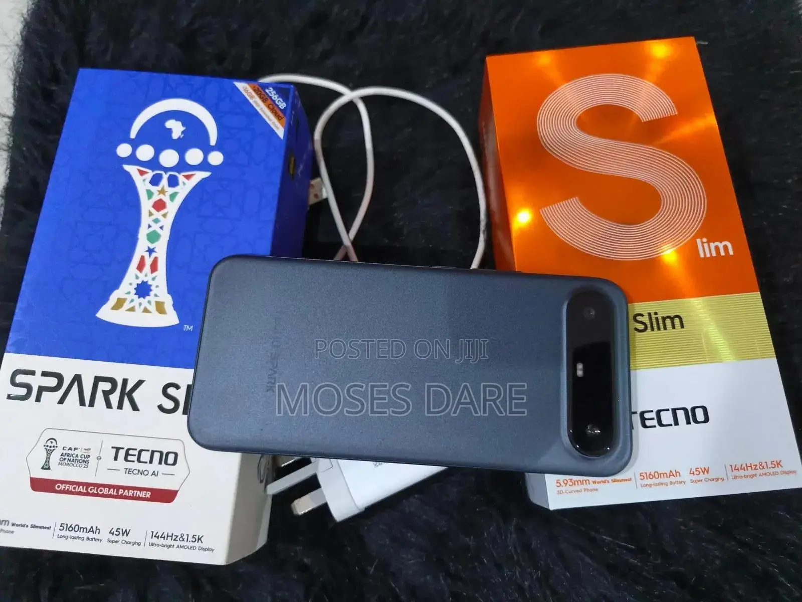 Tecno Spark Slim 256 GB Black