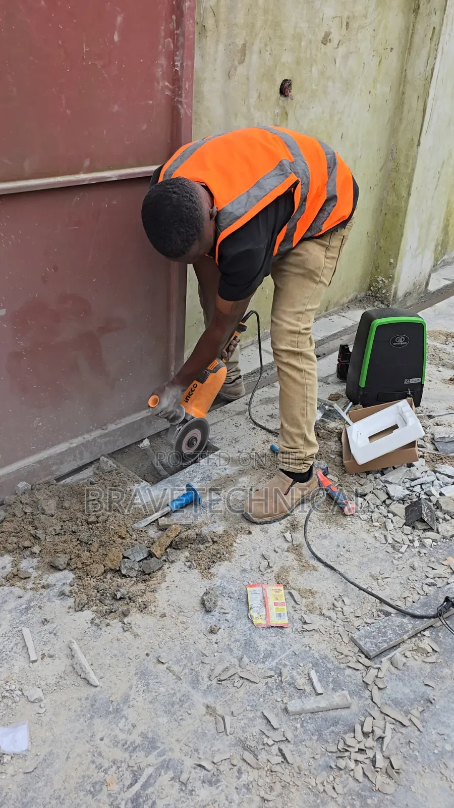 Automatic Sliding Gate Installation
