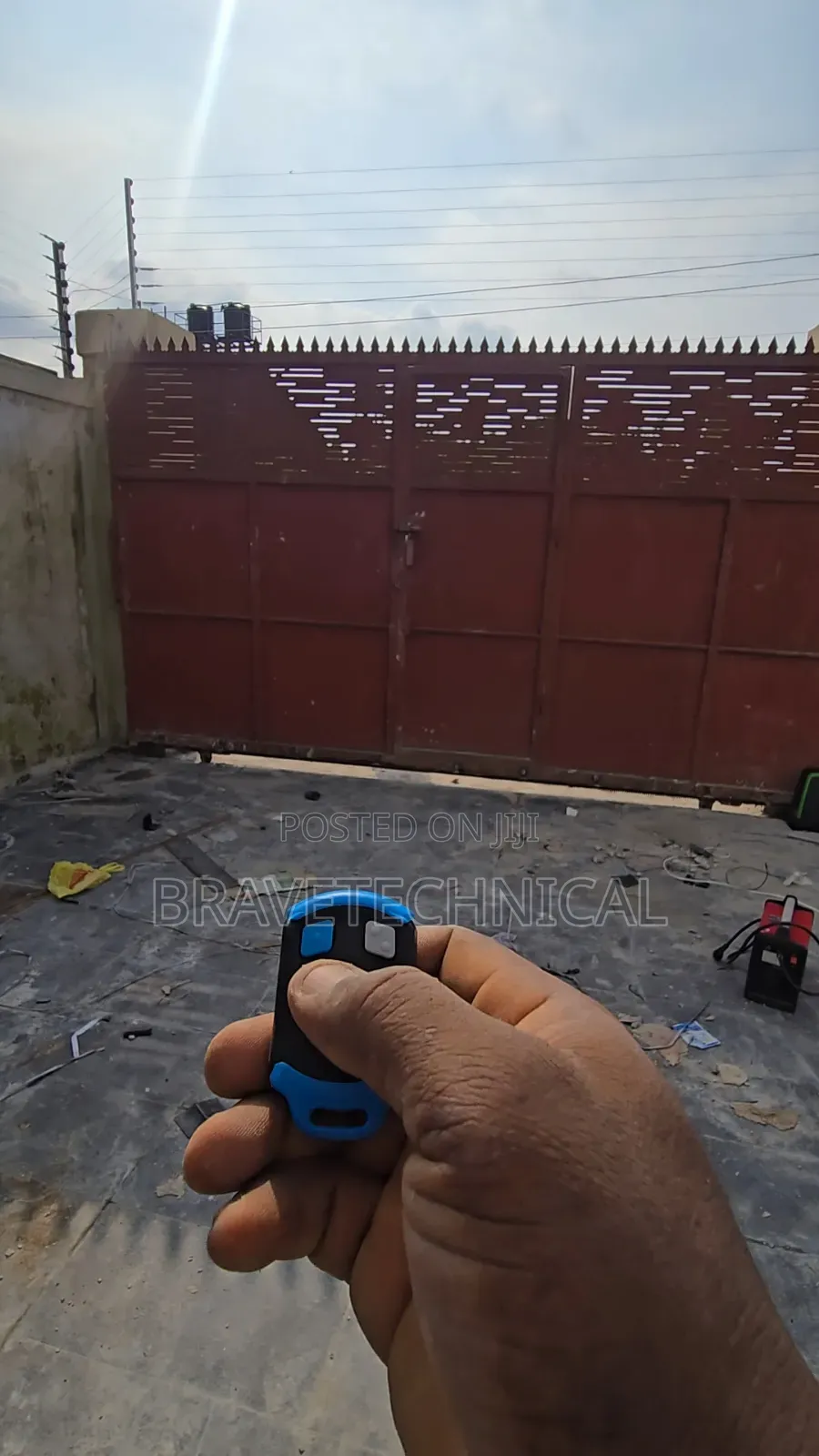 Automatic Sliding Gate Installation