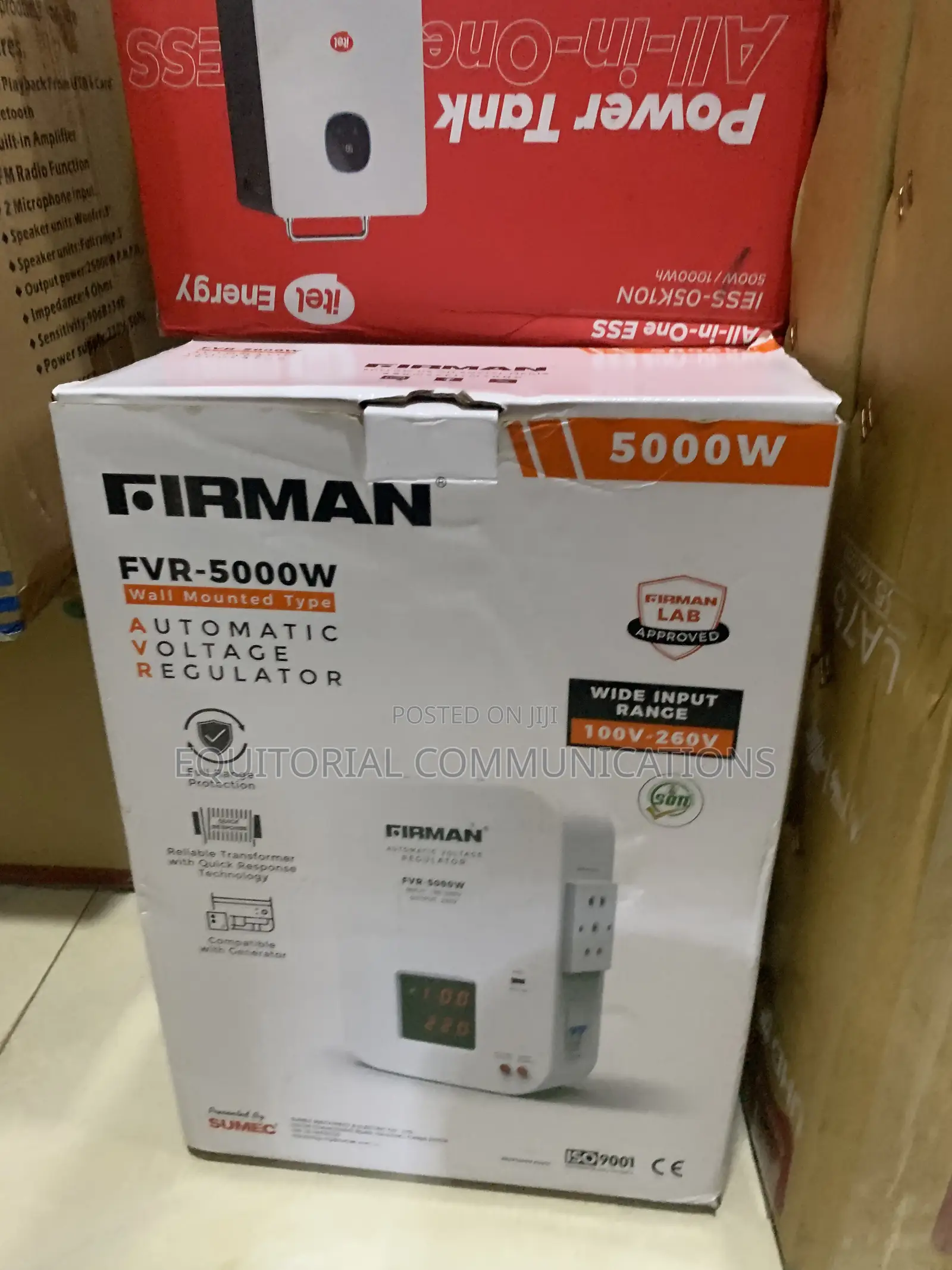 FIRMAN 5000W Voltage Stabilizer for Modern Homes