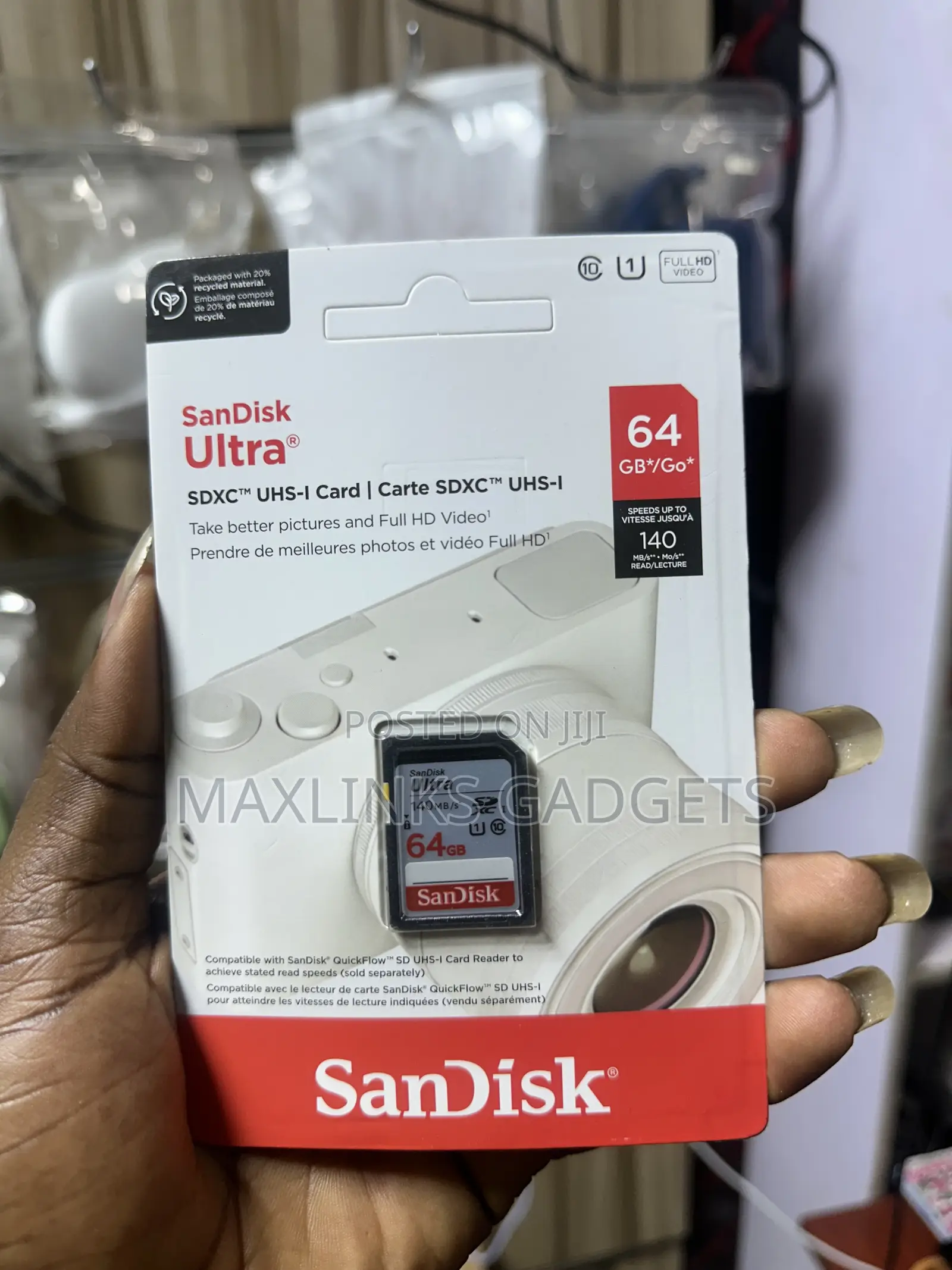 Original Camera Memory Card 64GB